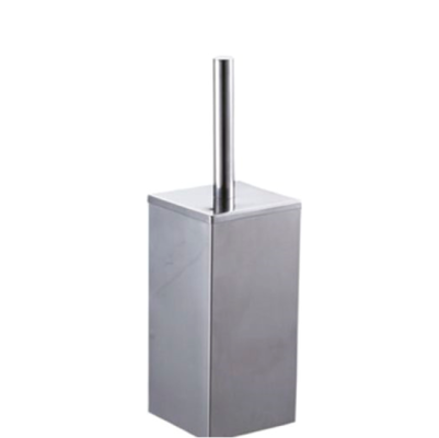 Escova WC Quadrada Inox Escovado